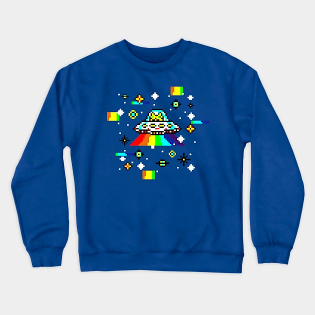 Cats invaders Crewneck Sweatshirt by VenyGret